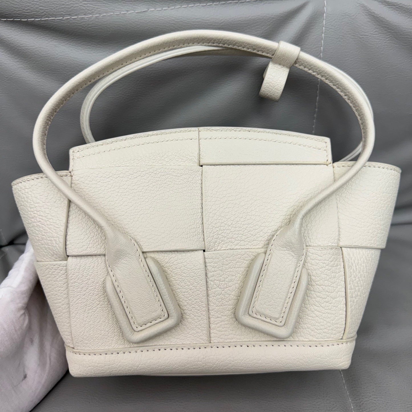 Bottega Veneta - Arco - Leather - White - (mini)