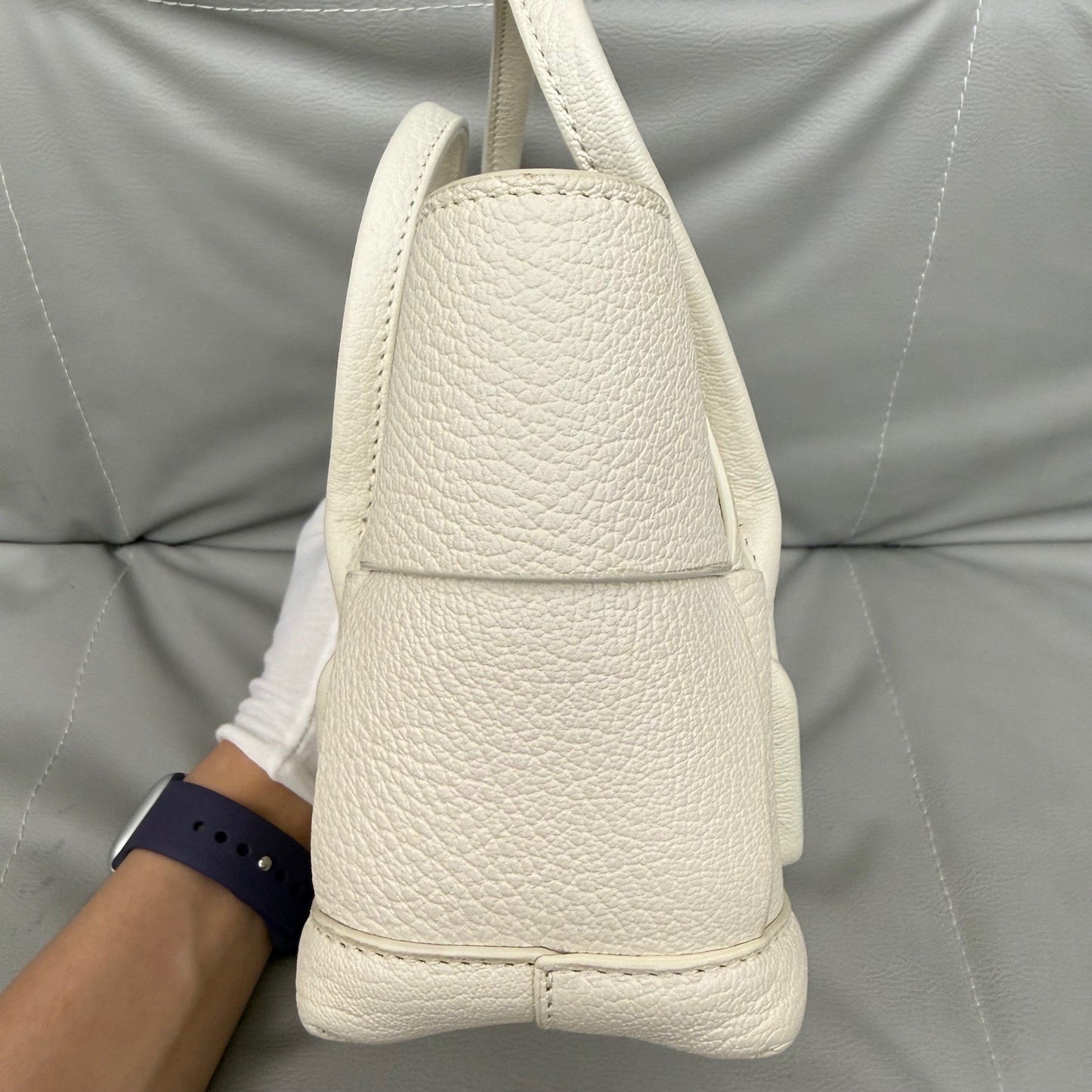 Bottega Veneta - Arco - Leather - White - (mini)
