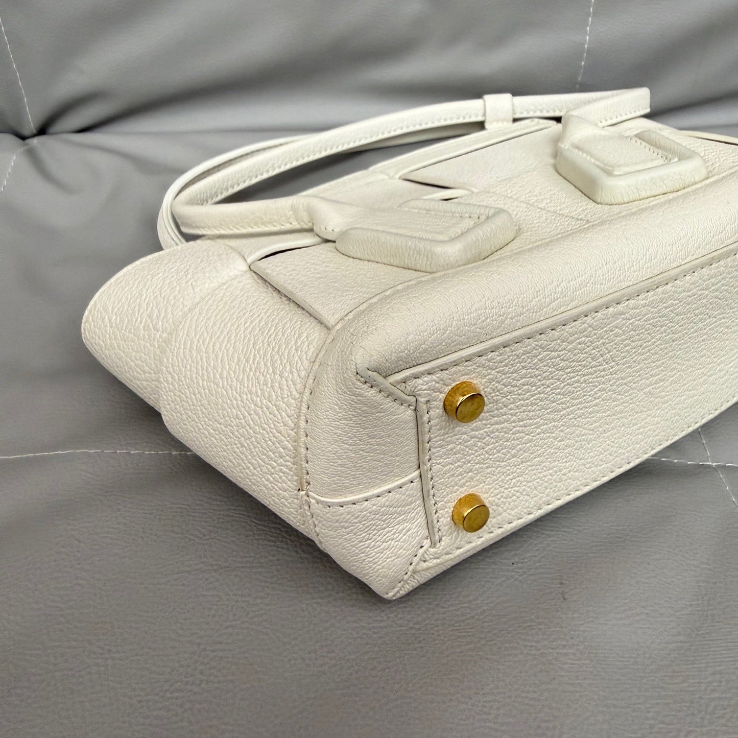 Bottega Veneta - Arco - Leather - White - (mini)