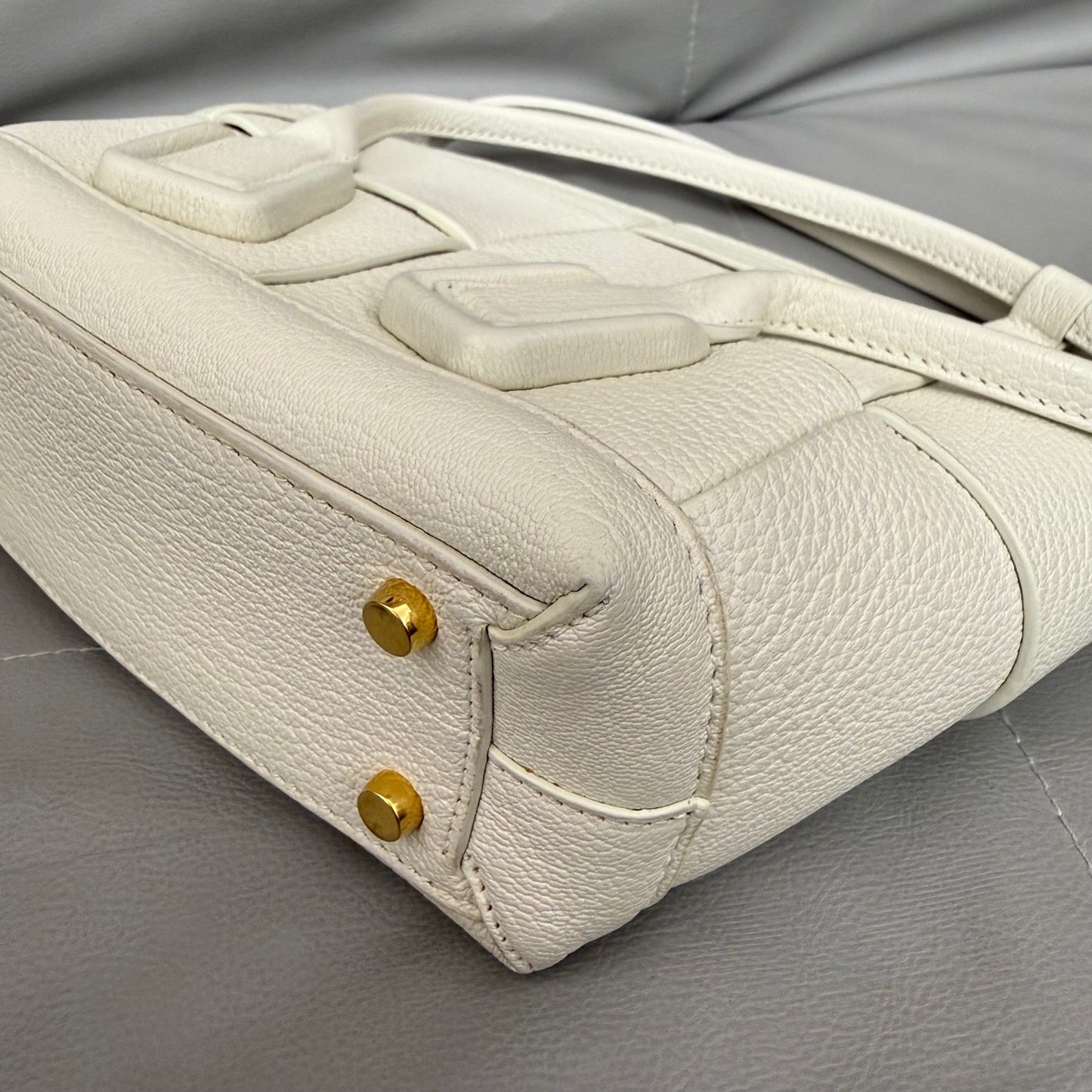 Bottega Veneta - Arco - Leather - White - (mini)