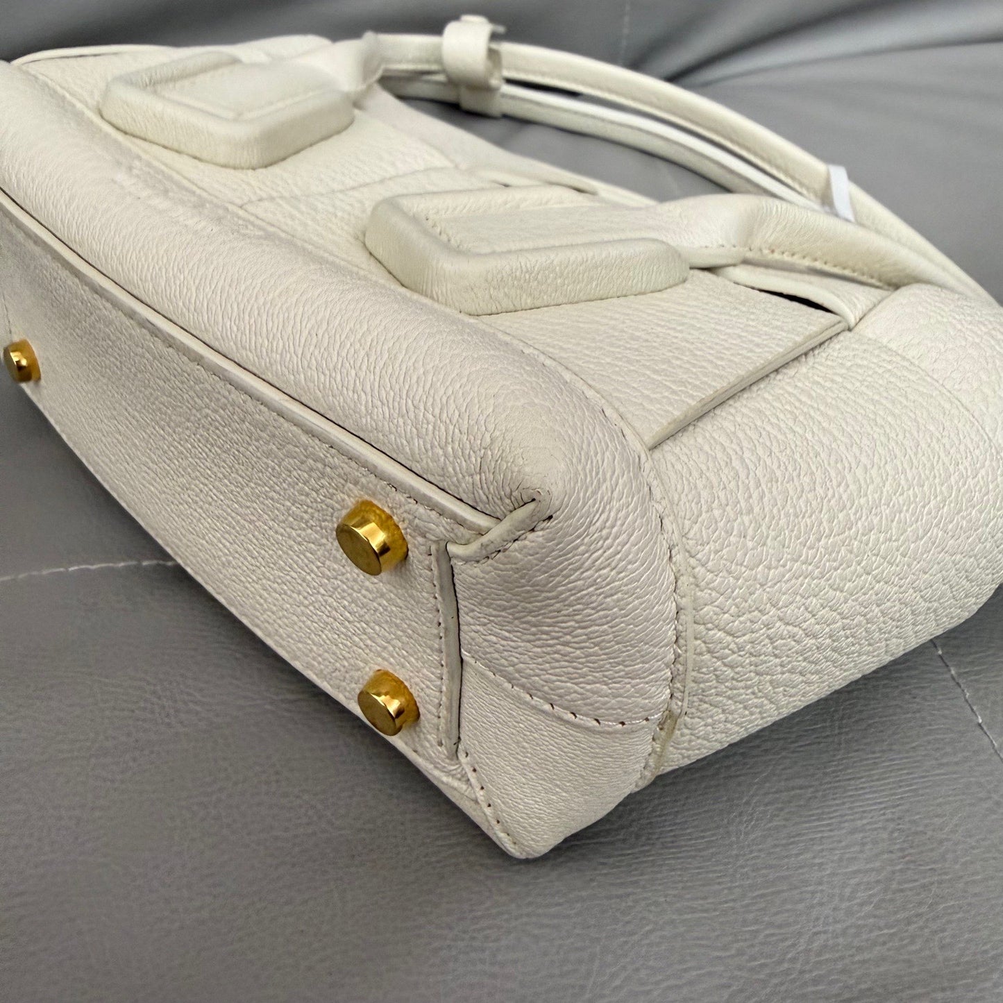 Bottega Veneta - Arco - Leather - White - (mini)