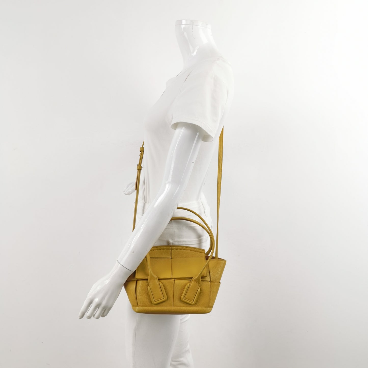 Bottega Veneta - Arco - Leather - Yellow - (mini)