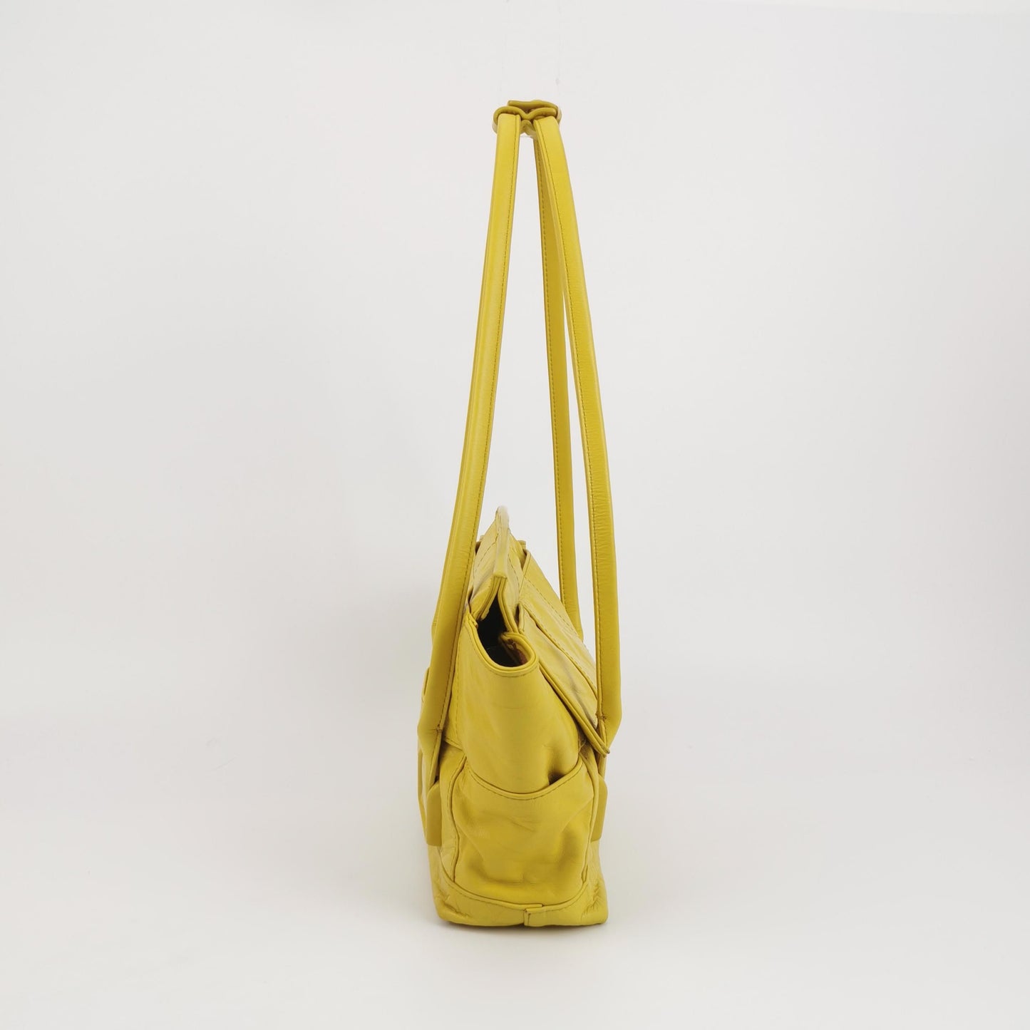 Bottega Veneta - Arco - Leather - Yellow - (small)