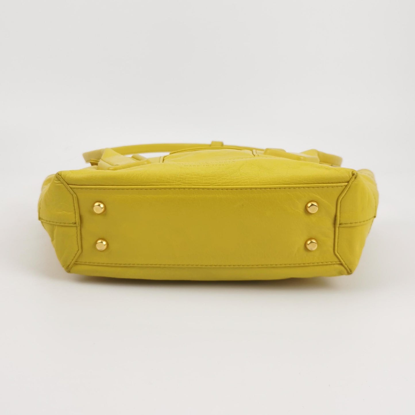 Bottega Veneta - Arco - Leather - Yellow - (small)