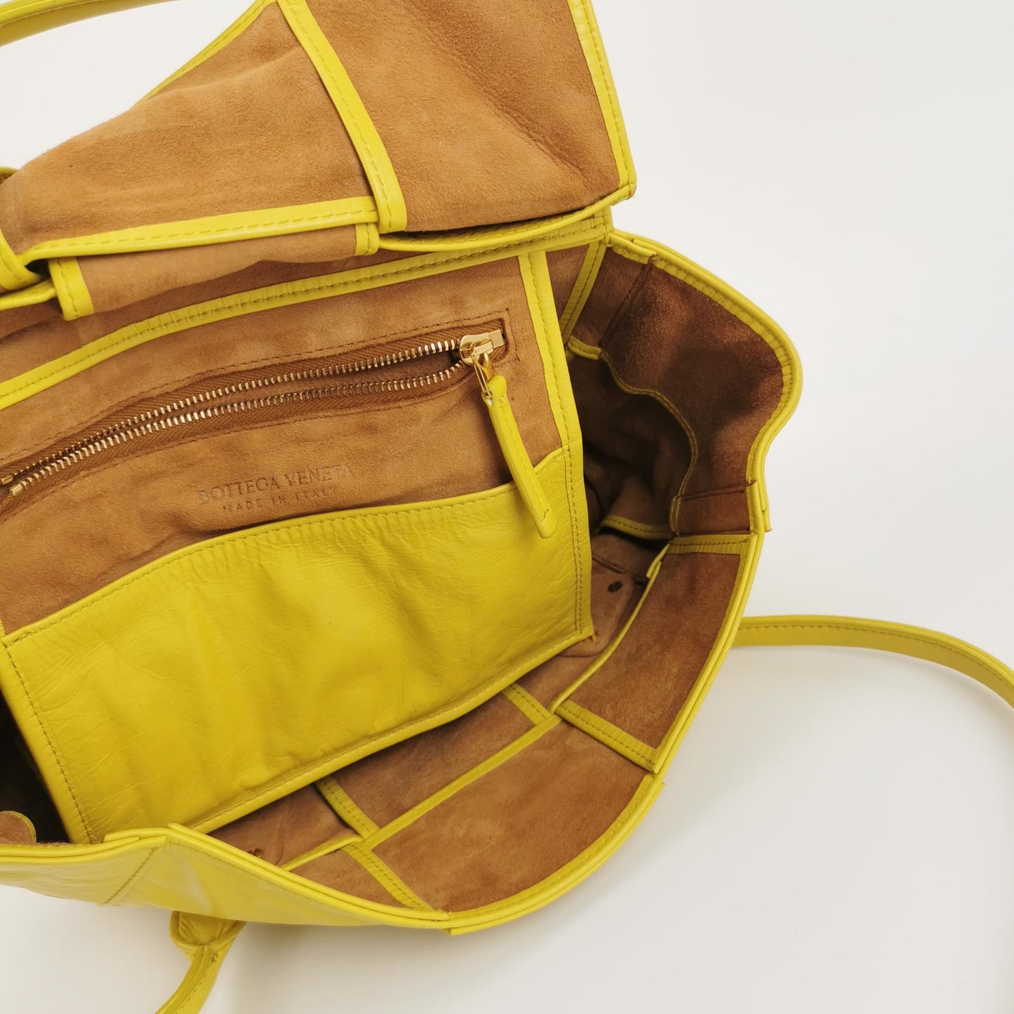 Bottega Veneta - Arco - Leather - Yellow - (small)