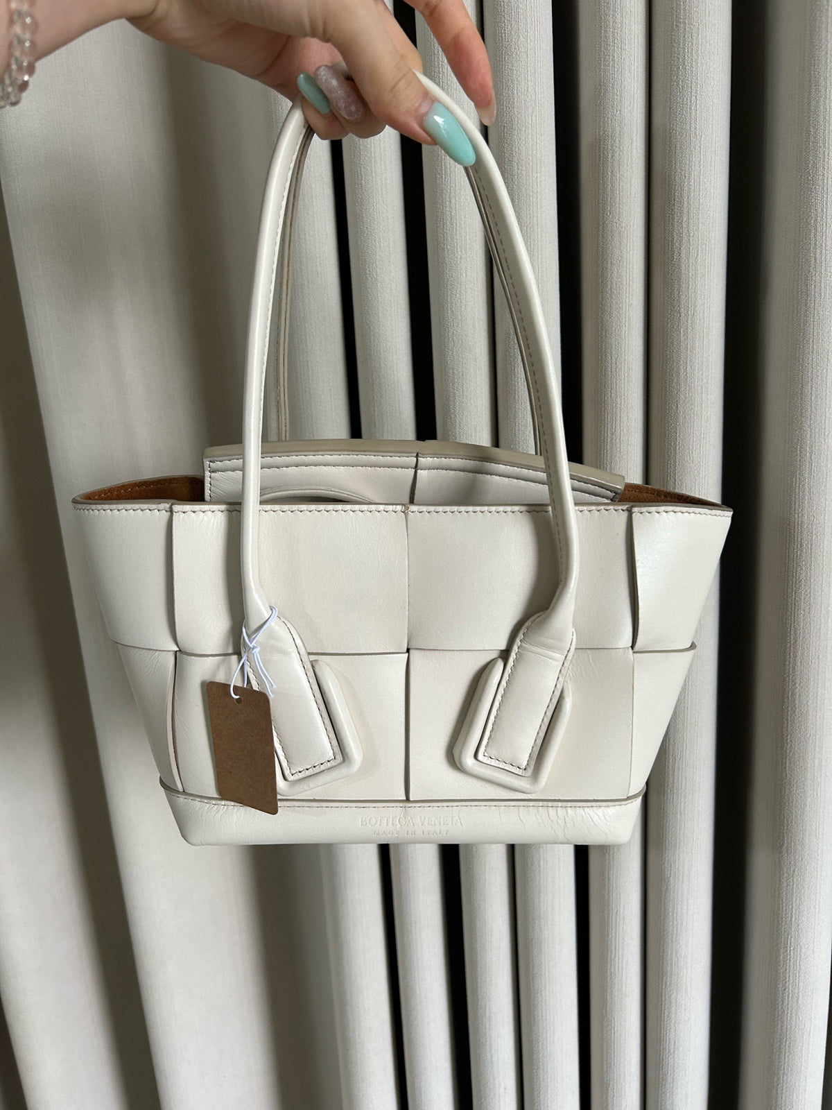 Bottega Veneta - Arco Mini - Leather - White - (mini)