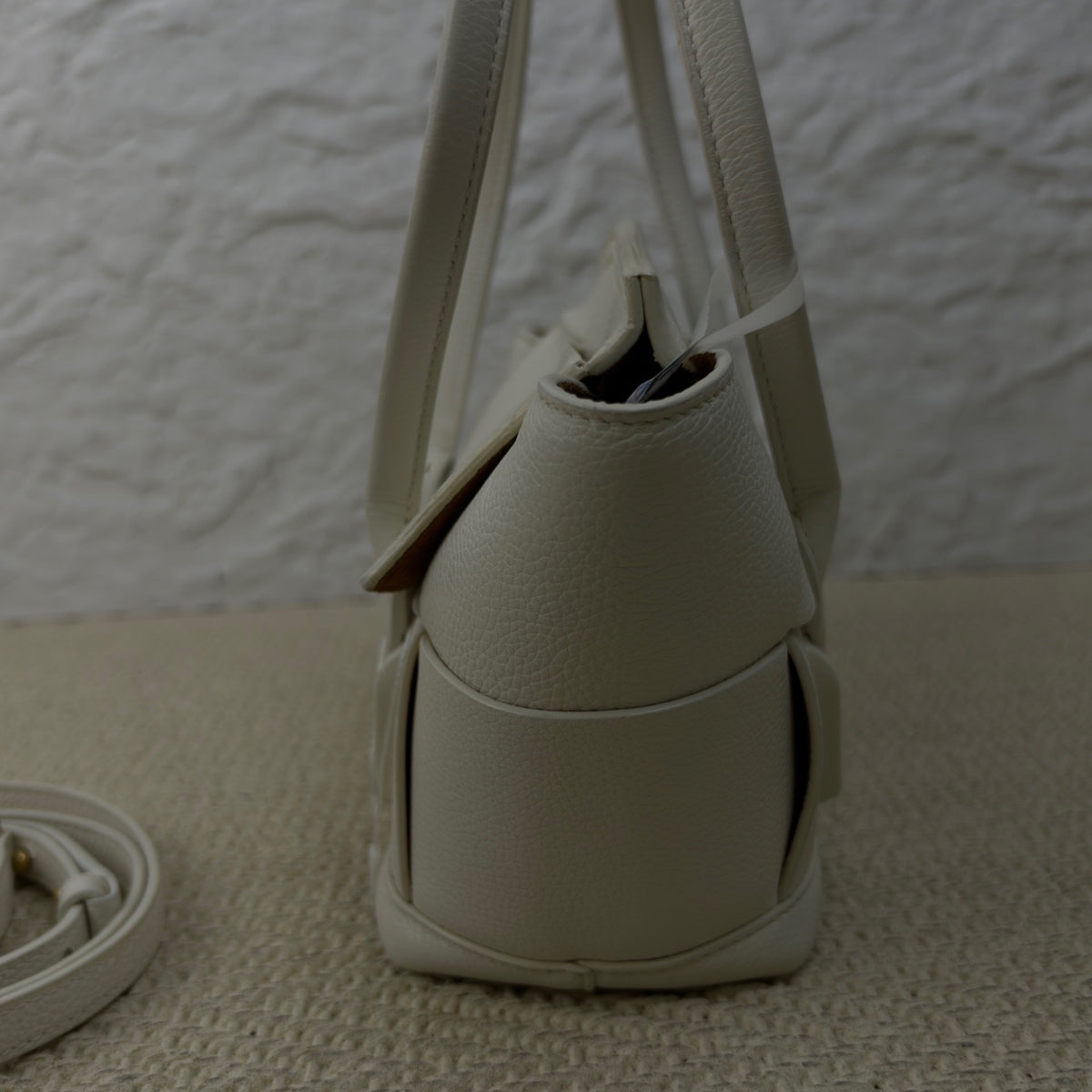 Bottega Veneta - Arco Mini - Leather - White - (mini)