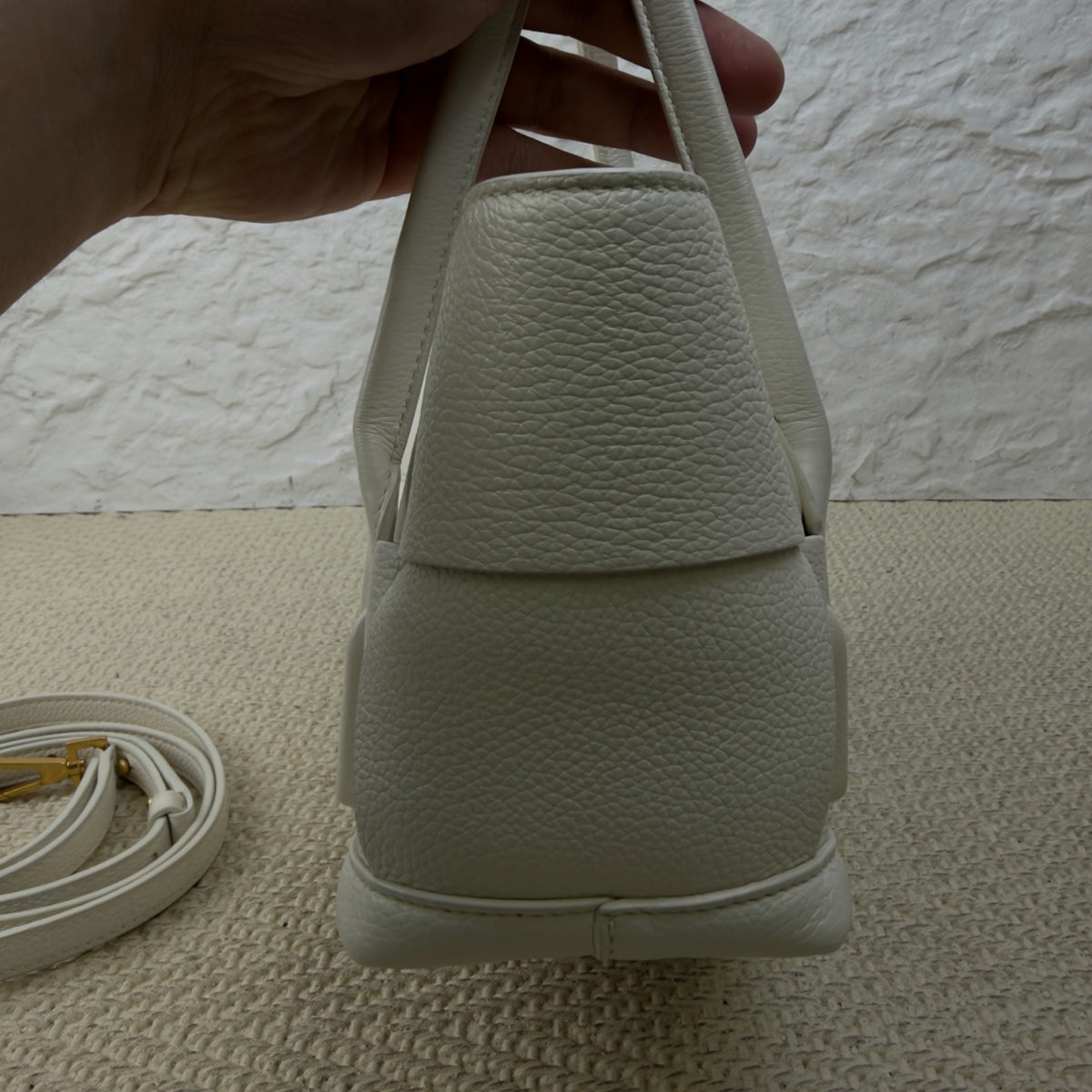 Bottega Veneta - Arco Mini - Leather - White - (mini)