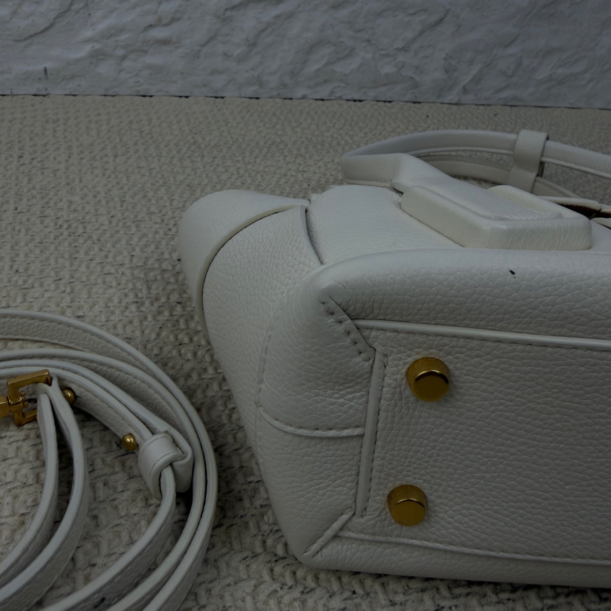 Bottega Veneta - Arco Mini - Leather - White - (mini)