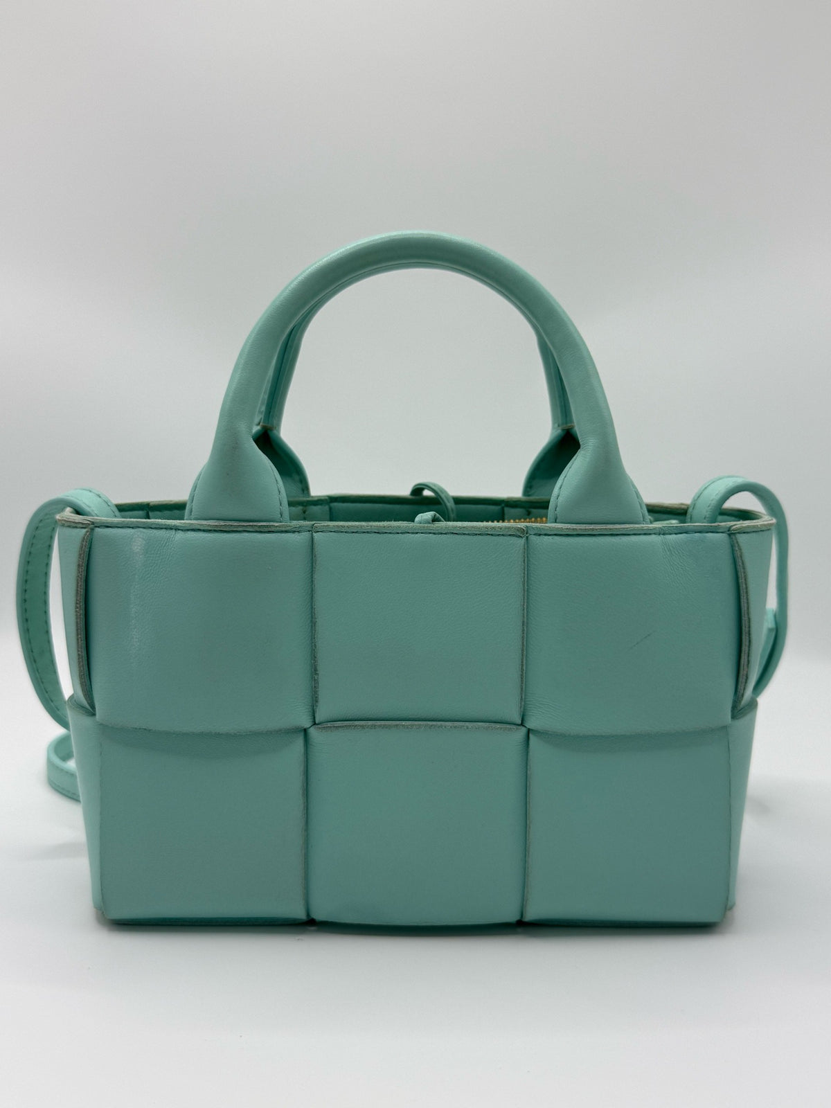 Bottega Veneta - Arco Mini Tote - Leather - Blue - (mini)
