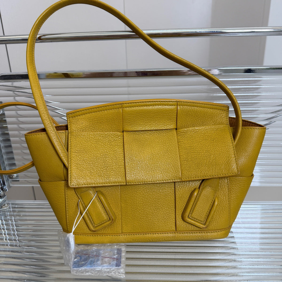 Bottega Veneta - Arco Small - Leather - Yellow - (small)