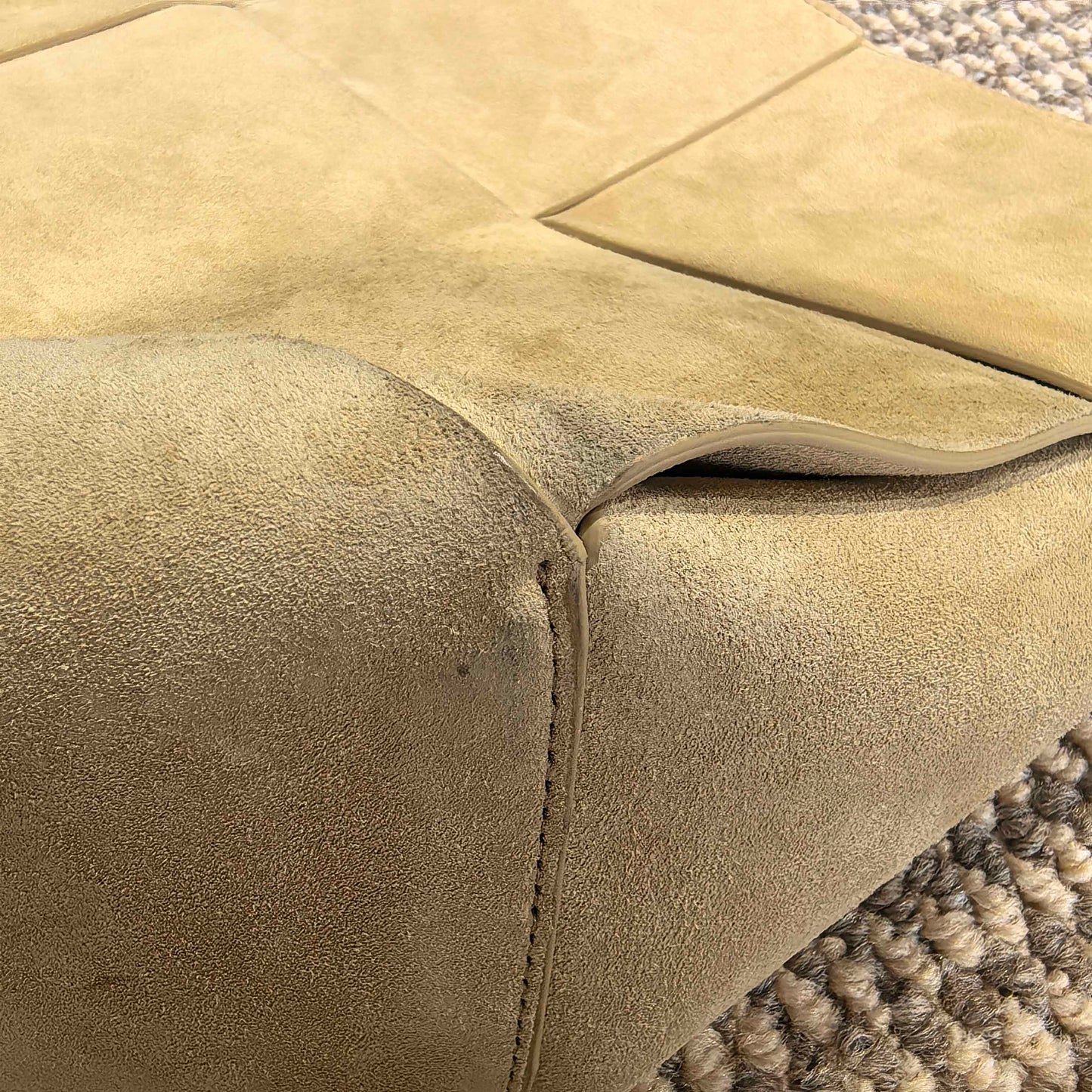 Bottega Veneta - Arco - Suede - Beige - (large)