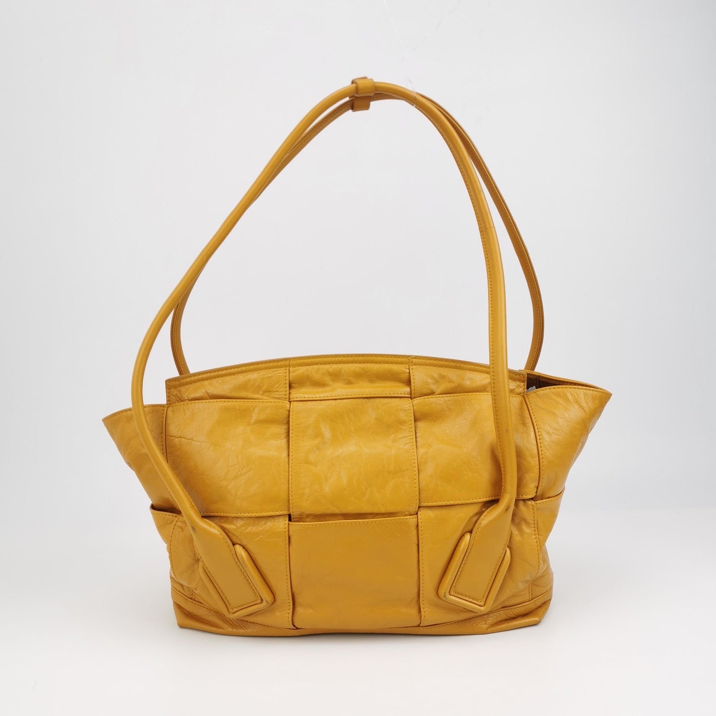 Bottega Veneta - Arco Tote - Oiled wax cowhide leather - Yellow - (Medium)