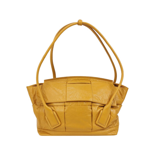 Bottega Veneta - Arco Tote - Oiled wax cowhide leather - Yellow - (Medium)