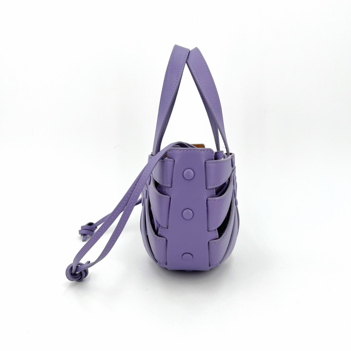 Bottega Veneta - Basket Bag - Leather - Purple - (mini)