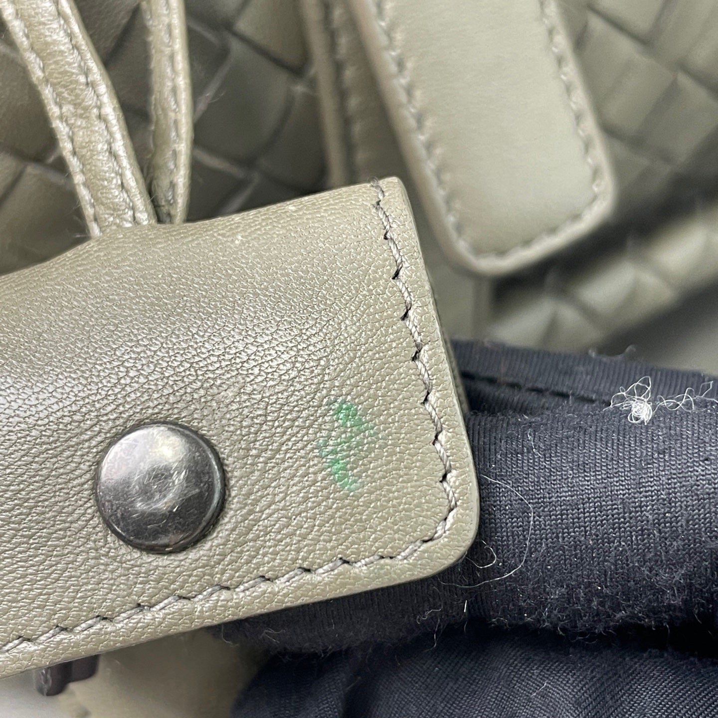 Bottega Veneta - Boston Bag - Leather - Grey - (medium)