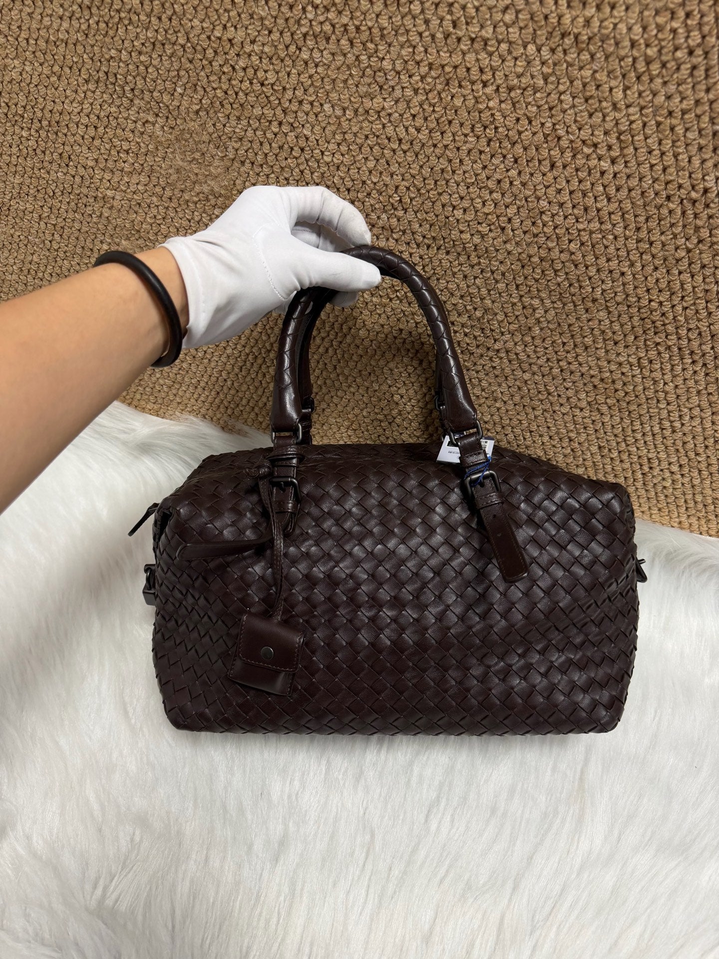 Bottega Veneta - Boston - Leather - Brown - (medium)