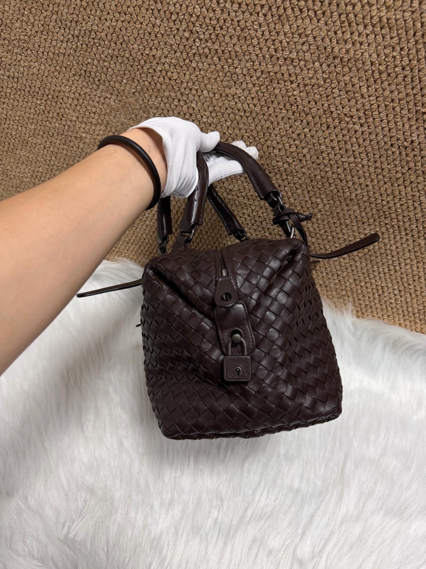 Bottega Veneta - Boston - Leather - Brown - (medium)