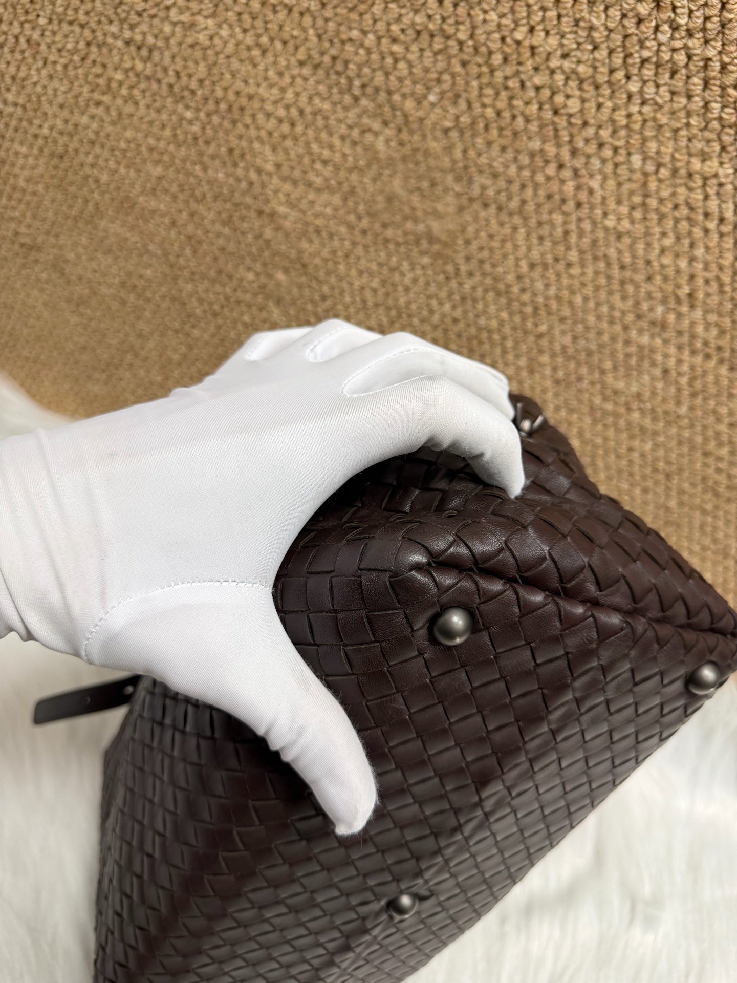 Bottega Veneta - Boston - Leather - Brown - (medium)