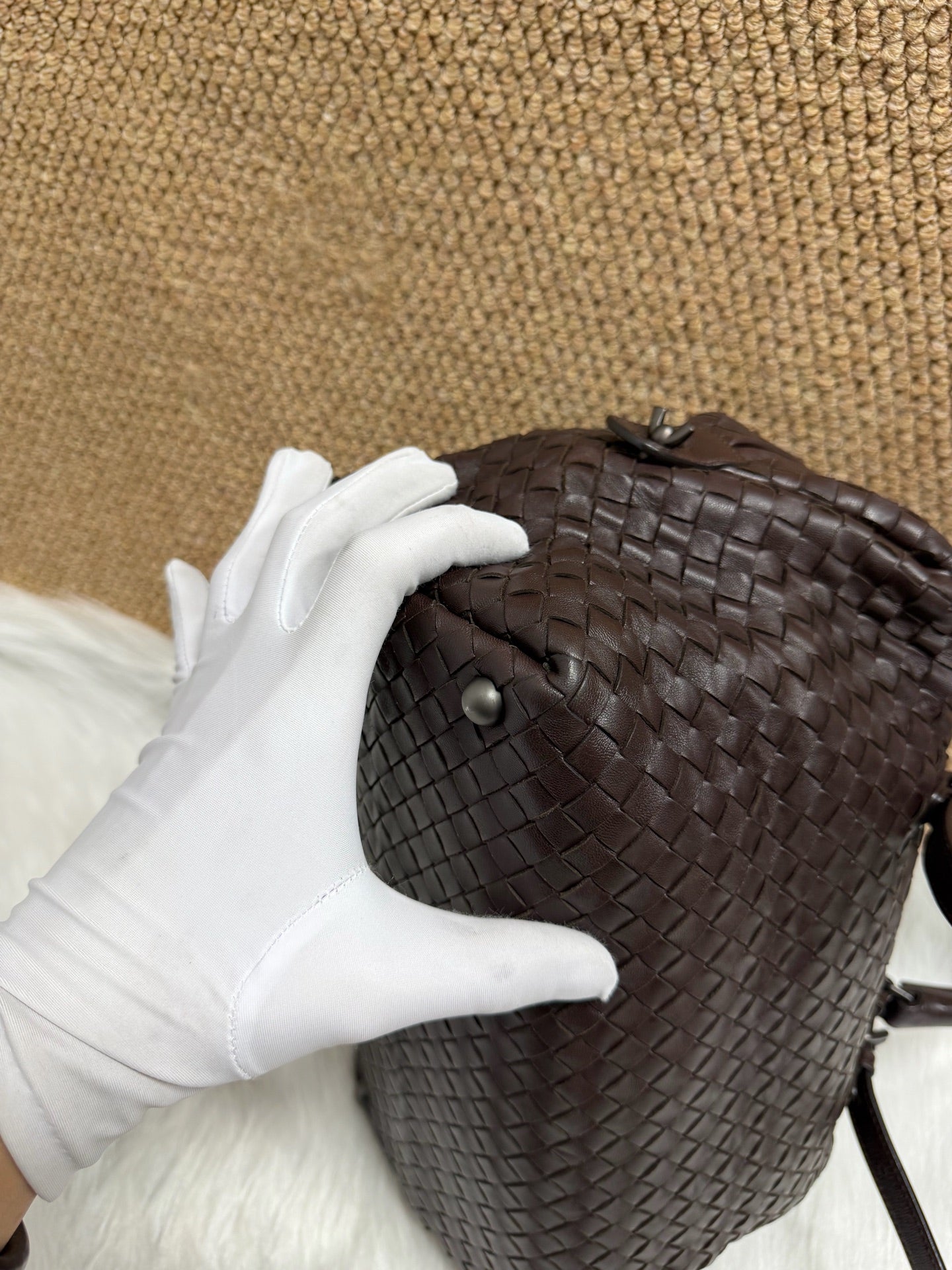 Bottega Veneta - Boston - Leather - Brown - (medium)
