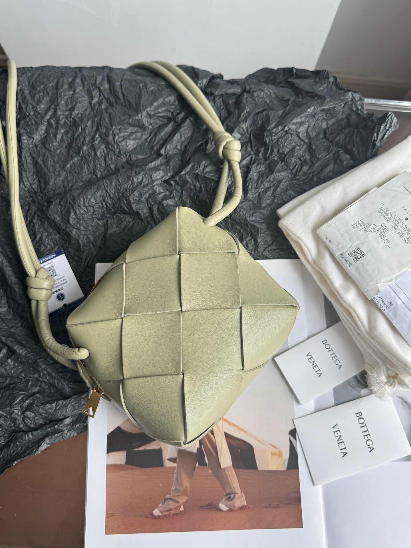 Bottega Veneta - Brick Camera Bag - Leather - Green - (mini)