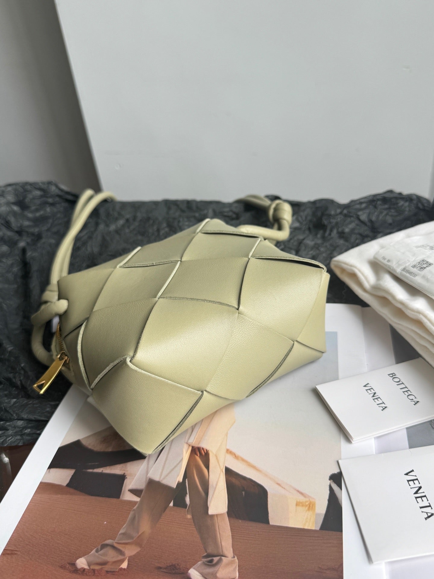 Bottega Veneta - Brick Camera Bag - Leather - Green - (mini)