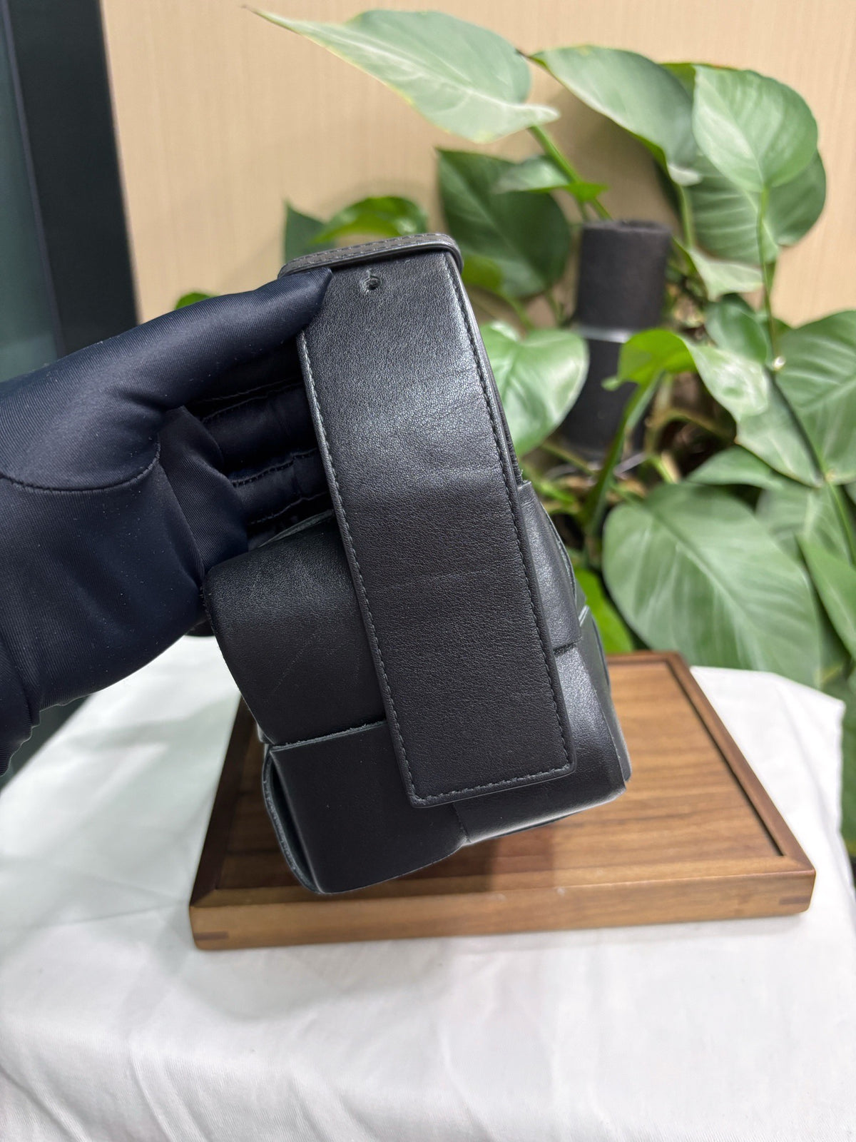 Bottega Veneta - Brick - Leather - Black