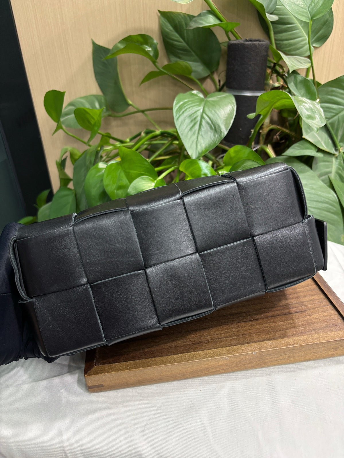 Bottega Veneta - Brick - Leather - Black