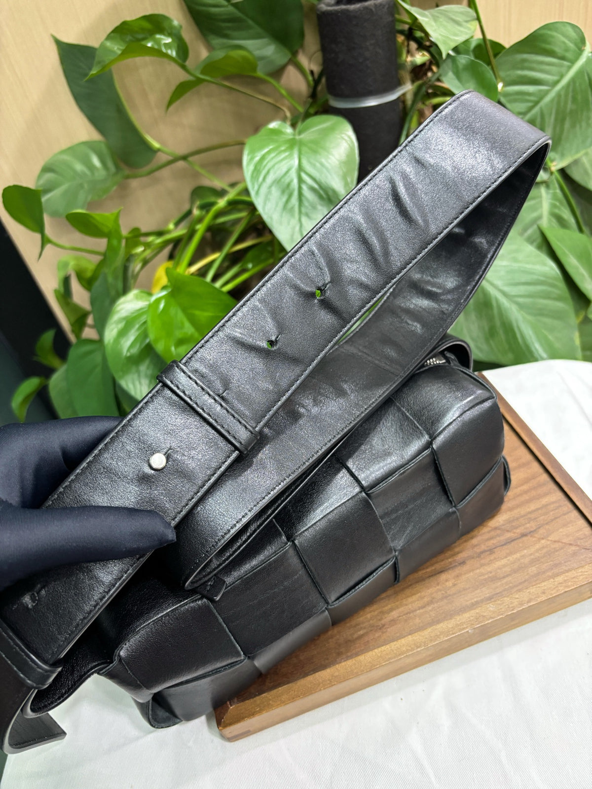Bottega Veneta - Brick - Leather - Black