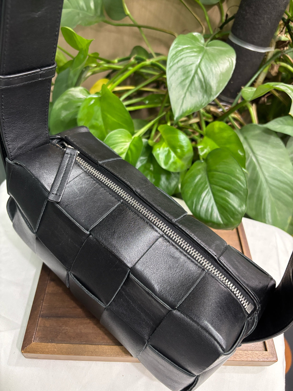 Bottega Veneta - Brick - Leather - Black