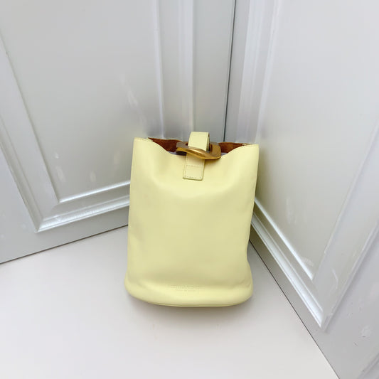 Bottega Veneta - Bucket Bag - Leather - Yellow - (mini)