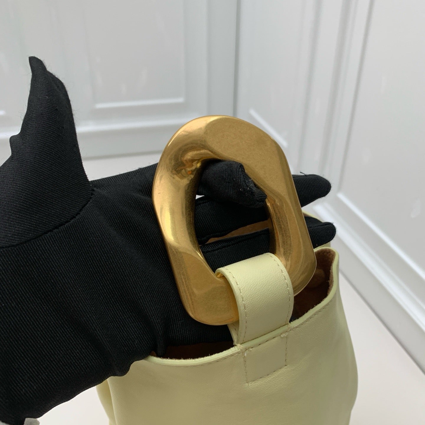 Bottega Veneta - Bucket Bag - Leather - Yellow - (mini)