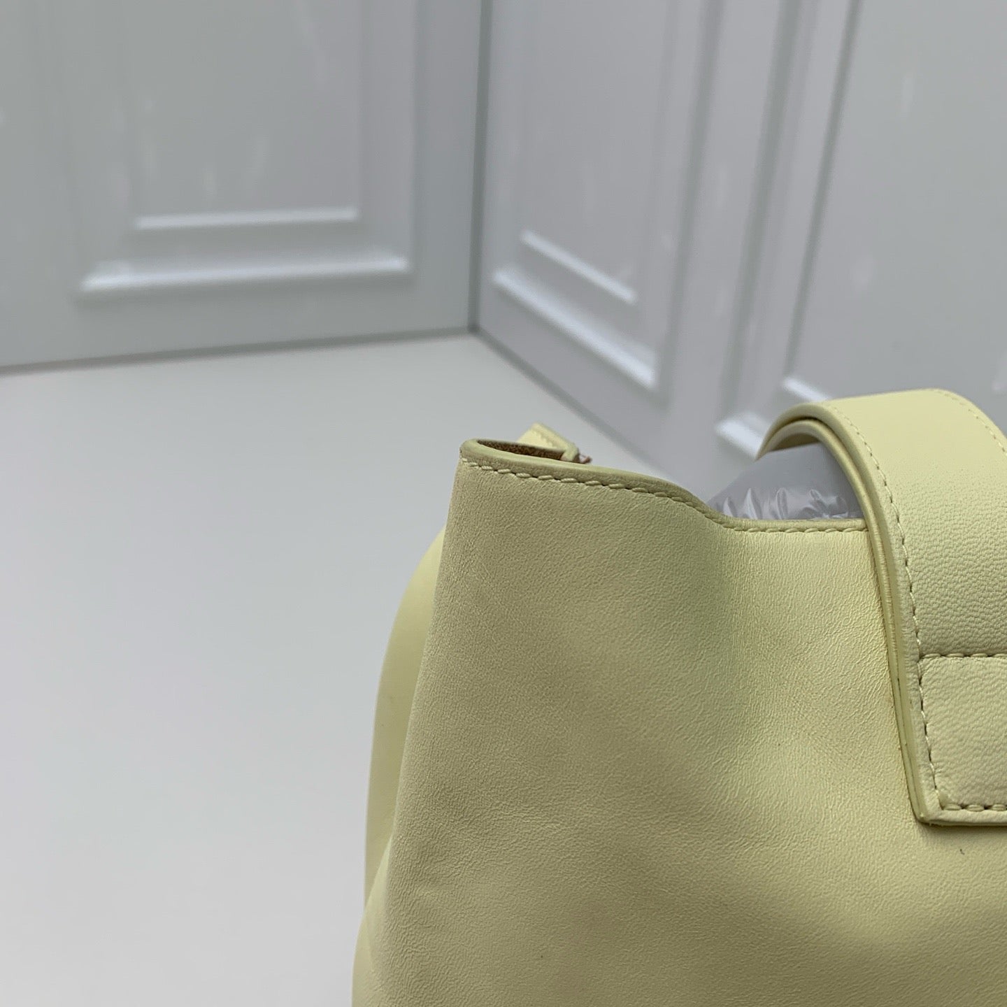 Bottega Veneta - Bucket Bag - Leather - Yellow - (mini)