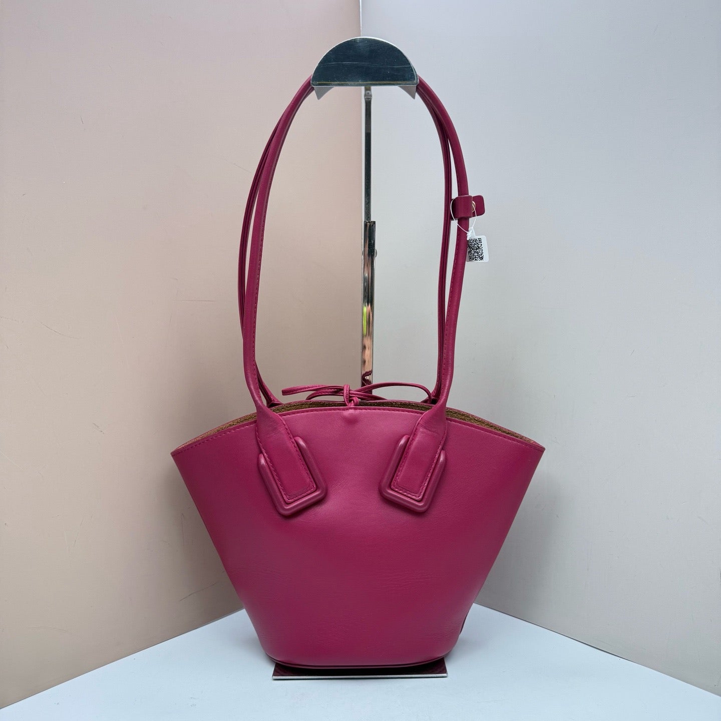 Bottega Veneta - BV Basket Tote - Leather - Pink - (mini)