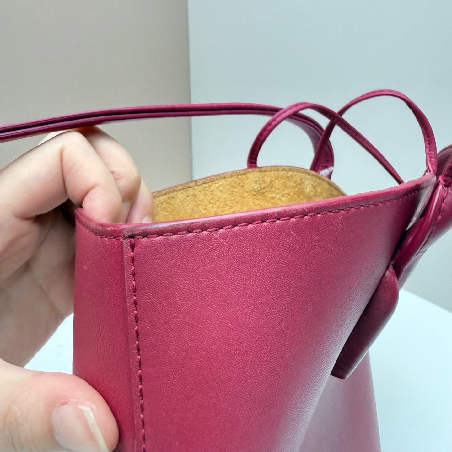 Bottega Veneta - BV Basket Tote - Leather - Pink - (mini)
