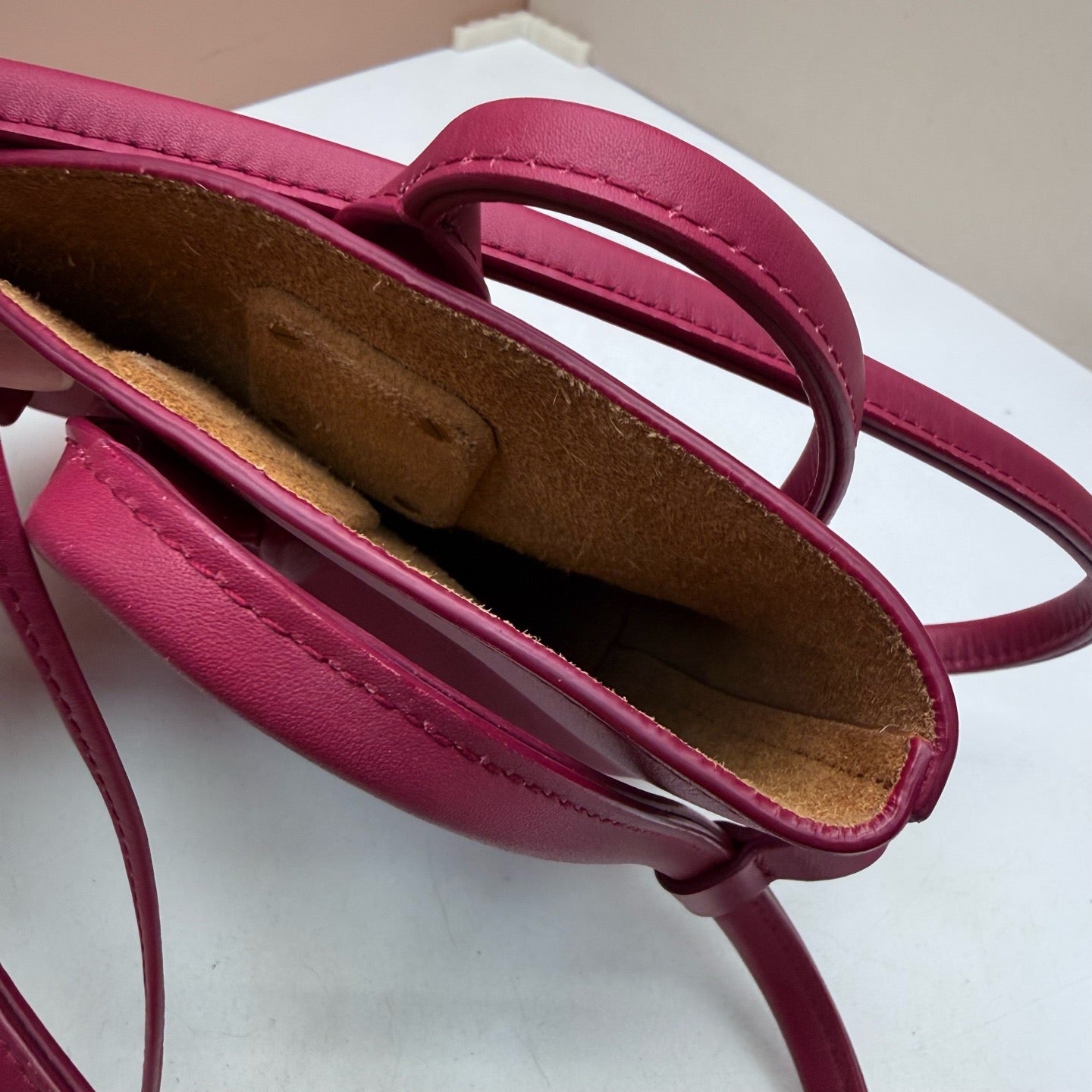 Bottega Veneta - BV Basket Tote - Leather - Pink - (mini)