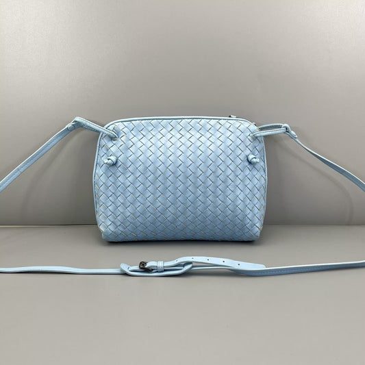 Bottega Veneta - Camera Bag - Leather - Light Blue - (Small)
