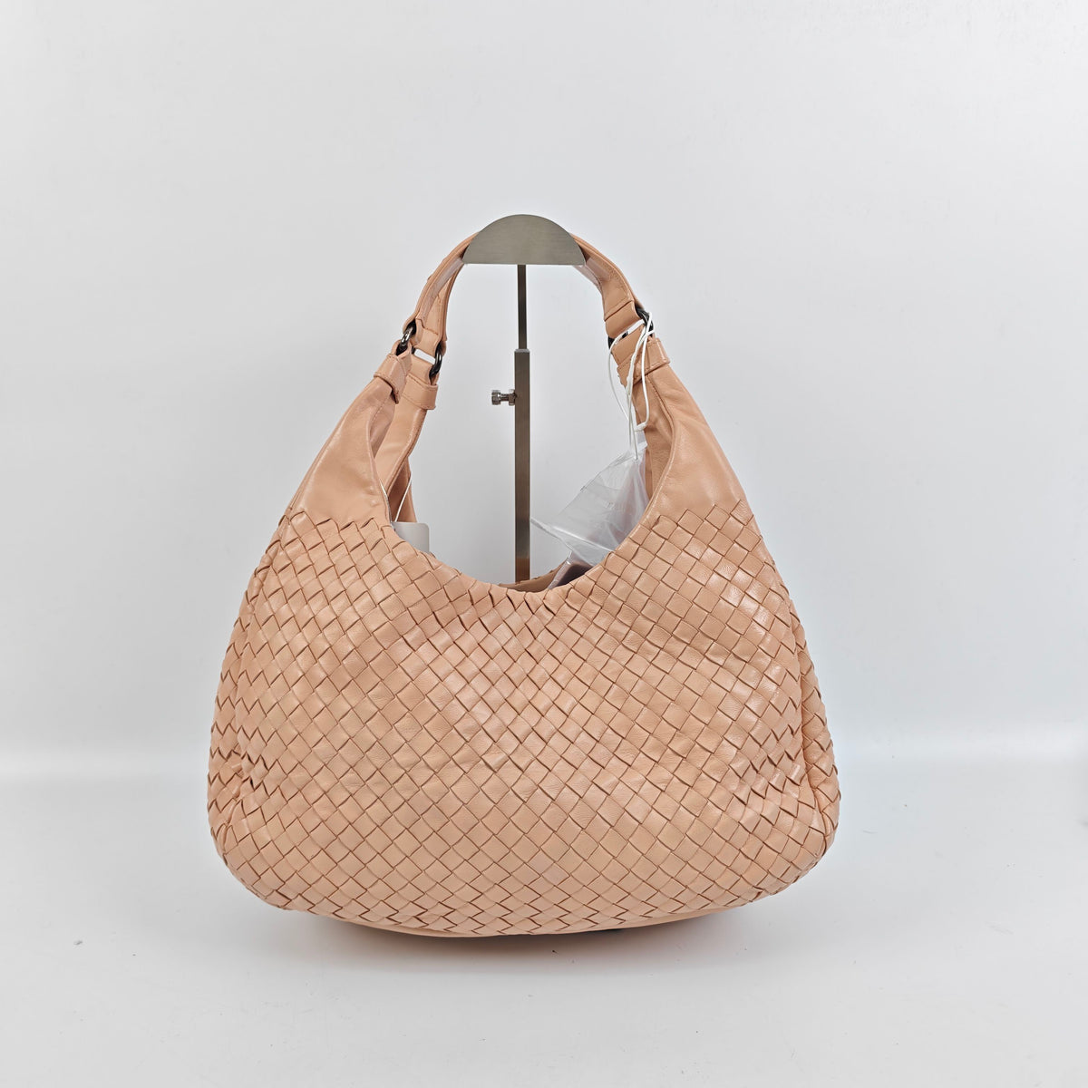 Bottega Veneta - Campana Small - Leather - Beige - (small)