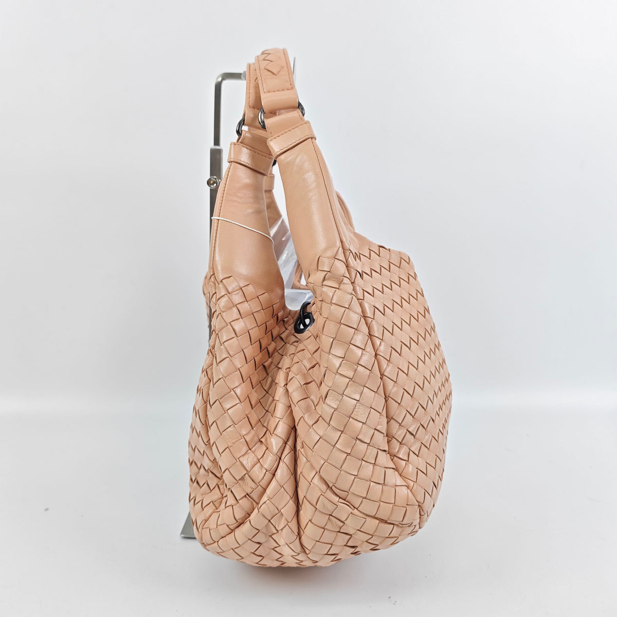 Bottega Veneta - Campana Small - Leather - Beige - (small)