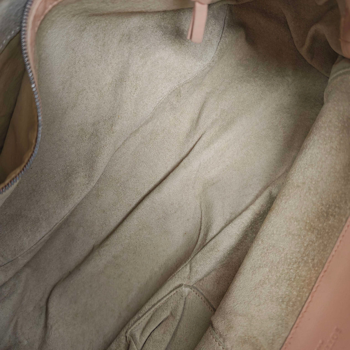 Bottega Veneta - Campana Small - Leather - Beige - (small)