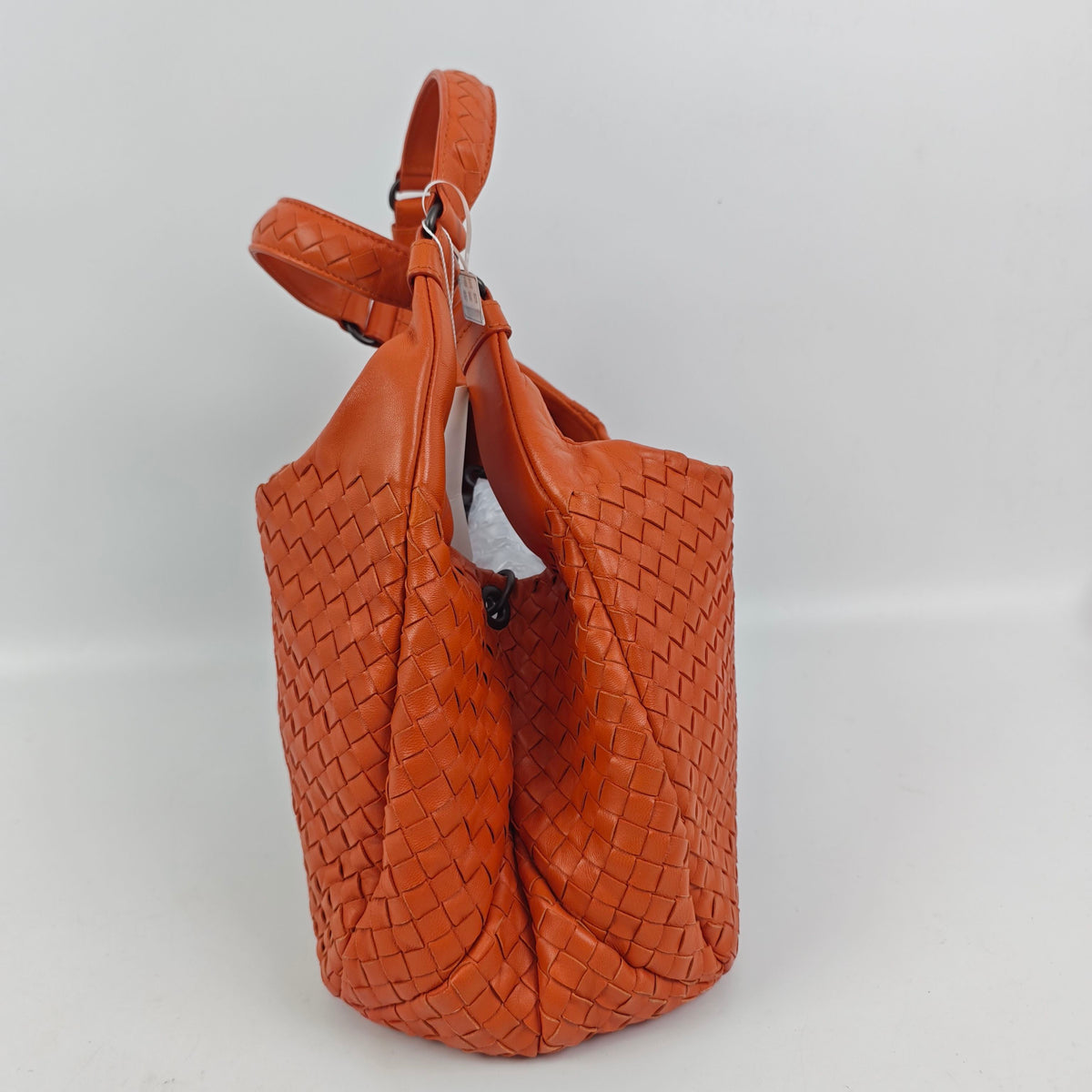 Bottega Veneta - Campana Small - Leather - Orange - (small)