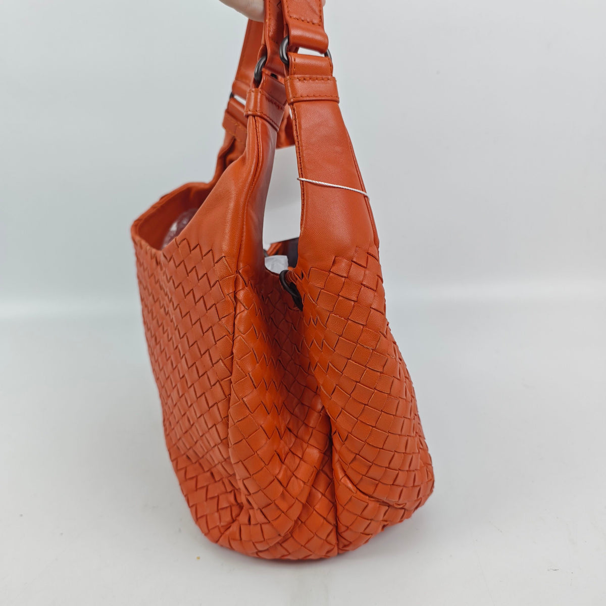 Bottega Veneta - Campana Small - Leather - Orange - (small)