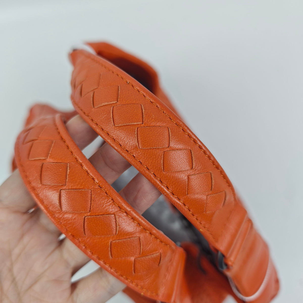 Bottega Veneta - Campana Small - Leather - Orange - (small)