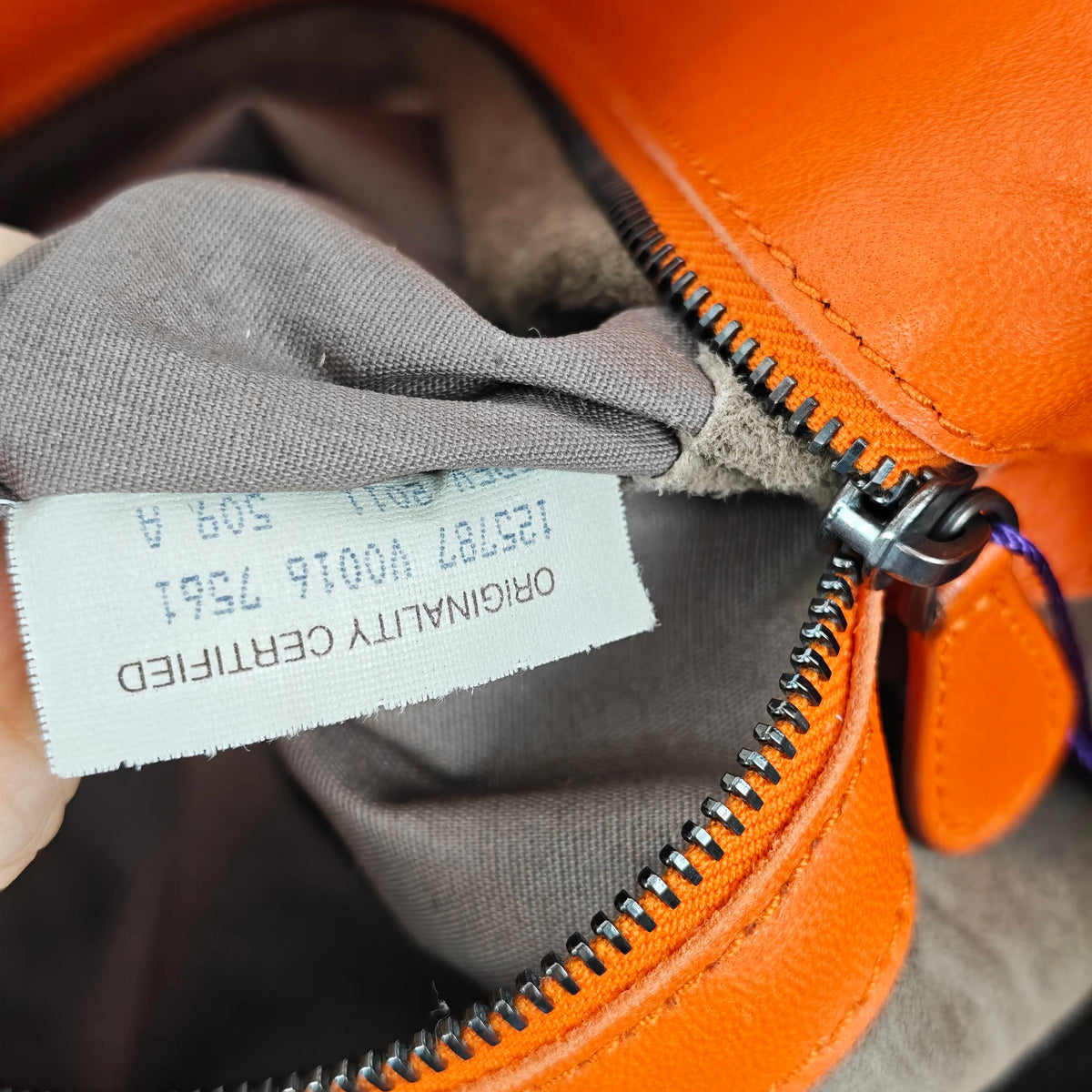 Bottega Veneta - Campana Small - Leather - Orange - (small)