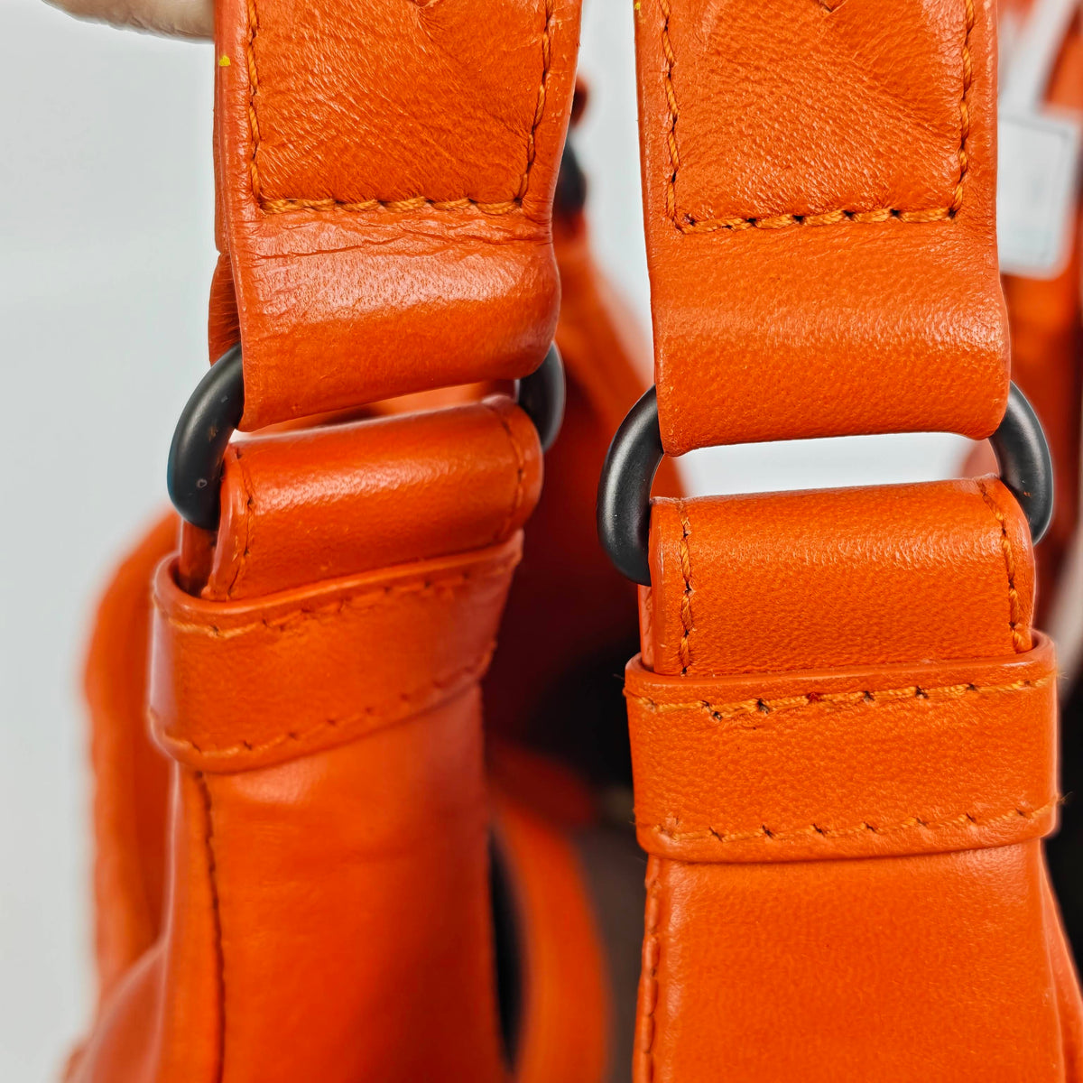 Bottega Veneta - Campana Small - Leather - Orange - (small)