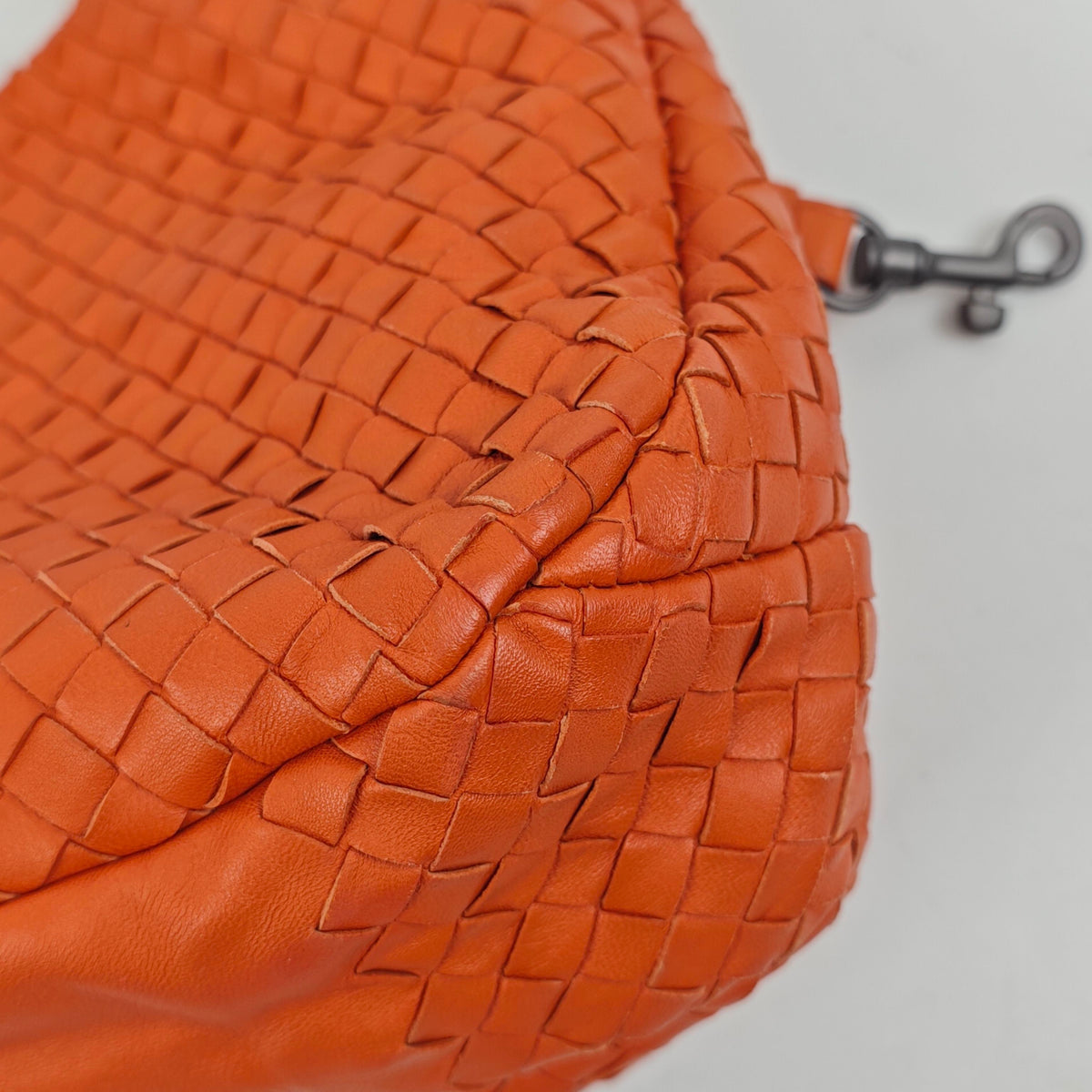 Bottega Veneta - Campana Small - Leather - Orange - (small)