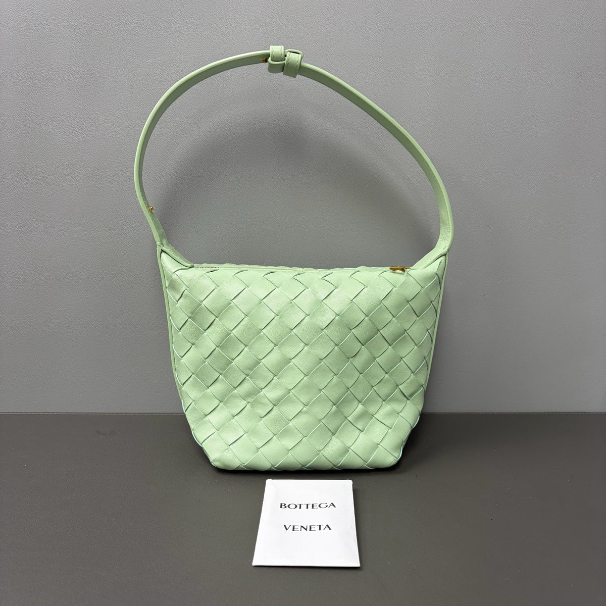 Bottega Veneta - Candy Wallace Mini - Leather - Green - (mini)