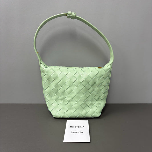 Bottega Veneta - Candy Wallace Mini - Leather - Green - (mini)