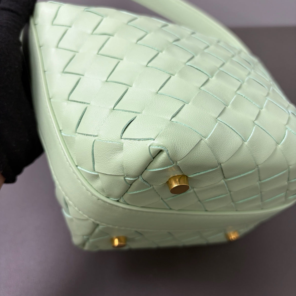 Bottega Veneta - Candy Wallace Mini - Leather - Green - (mini)