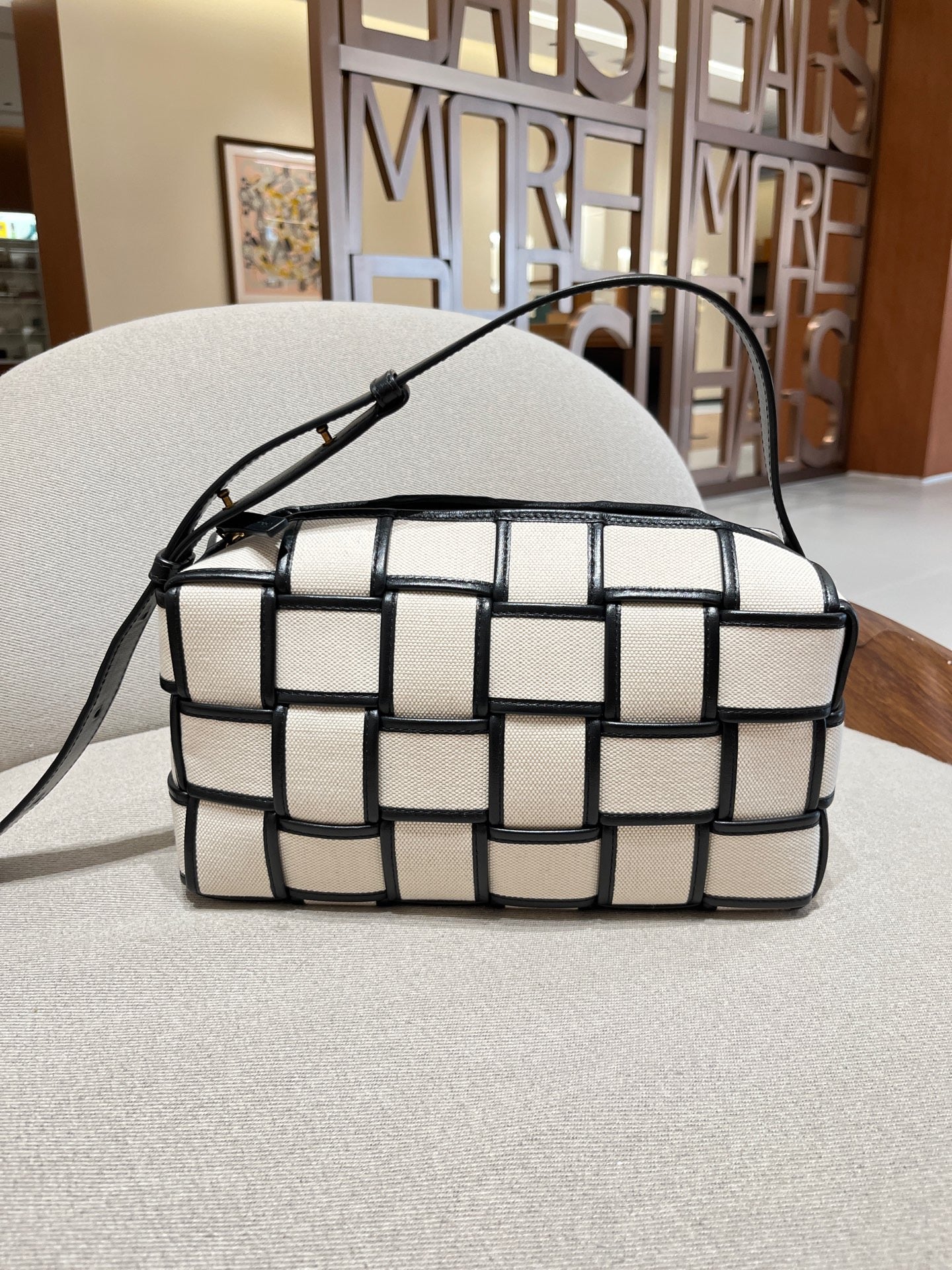 Bottega Veneta - Cassette - Cloth - White - (small)